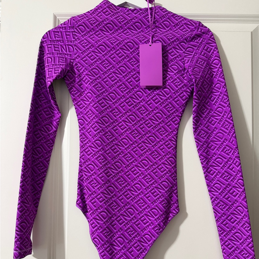 Fendi x Skims Long-Sleeve Bodysuit